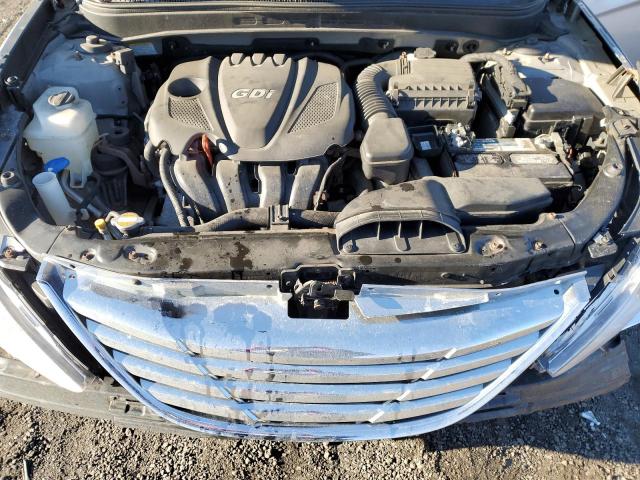 5NPEB4AC0BH092510 - 2011 HYUNDAI SONATA GLS SILVER photo 11