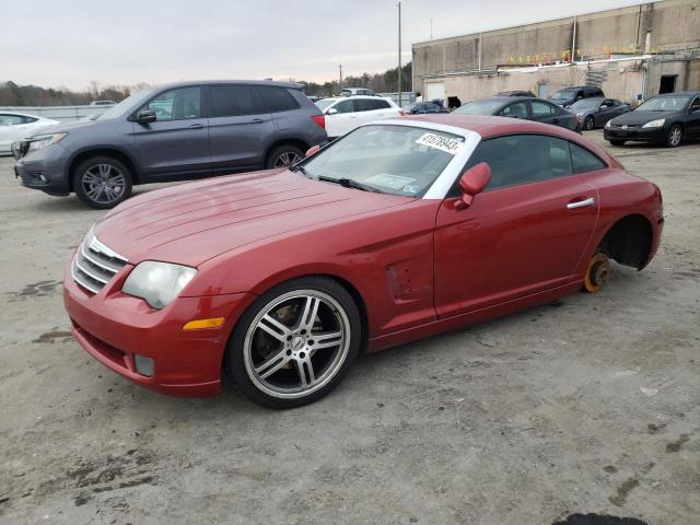 1C3AN69L14X002279 - 2004 CHRYSLER CROSSFIRE LIMITED RED photo 1