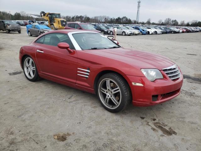 1C3AN69L14X002279 - 2004 CHRYSLER CROSSFIRE LIMITED RED photo 4