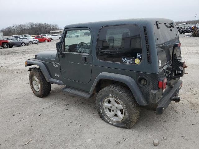 1J4FA39S72P754627 - 2002 JEEP WRANGLER / X GREEN photo 2