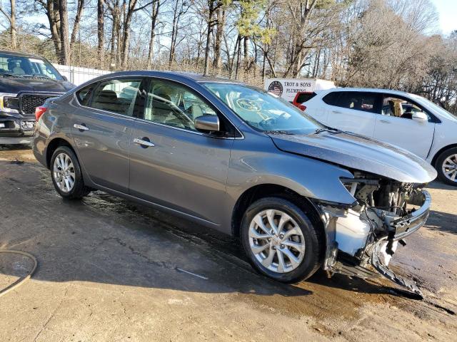 3N1AB7AP5JL658228 - 2018 NISSAN SENTRA S GRAY photo 4