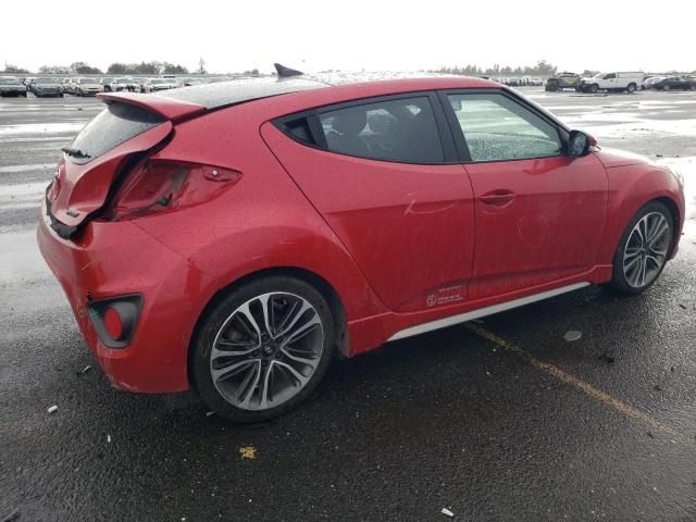 KMHTC6AEXGU273754 - 2016 HYUNDAI VELOSTER TURBO RED photo 3