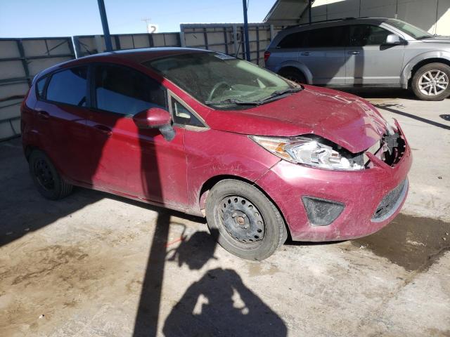 3FADP4EJ8BM121788 - 2011 FORD FIESTA SE MAROON photo 4