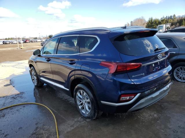 5NMS2CAD0KH061888 - 2019 HYUNDAI SANTA FE SE BLUE photo 2