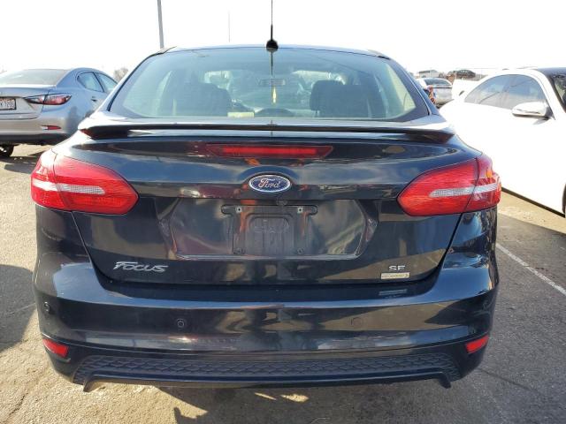 1FADP3FEXFL239635 - 2015 FORD FOCUS SE BLACK photo 6