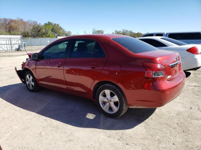 JTDBT923781236324 - 2008 TOYOTA YARIS RED photo 2