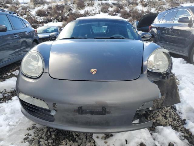 WP0CA29815S710261 - 2005 PORSCHE BOXSTER GRAY photo 5