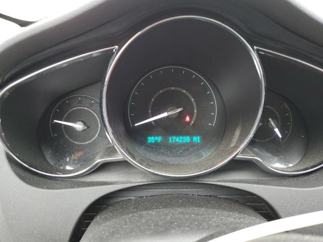 1G1ZC5E0XCF102369 - 2012 CHEVROLET MALIBU 1LT 银色 照片 9