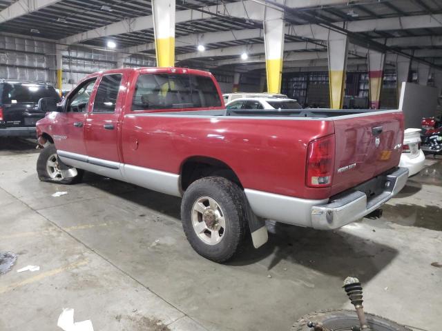 3D7KS28CX6G218549 - 2006 DODGE RAM 2500 ST RED photo 2