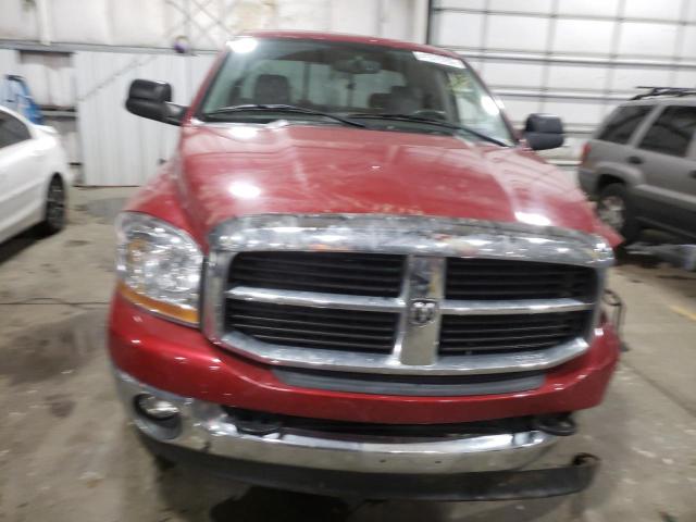 3D7KS28CX6G218549 - 2006 DODGE RAM 2500 ST RED photo 5