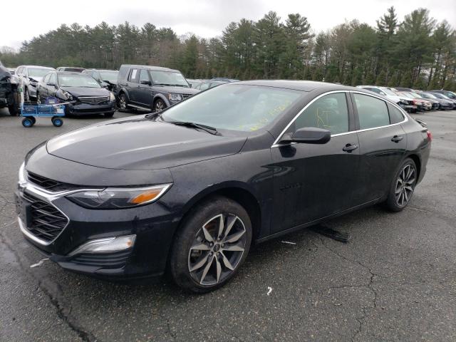 1G1ZG5STXLF139585 - 2020 CHEVROLET MALIBU RS Чорний фото 1
