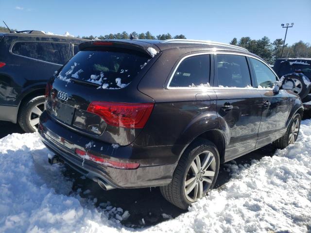 WA1WMAFE6BD001473 - 2011 AUDI Q7 PRESTIGE 棕色 照片 3