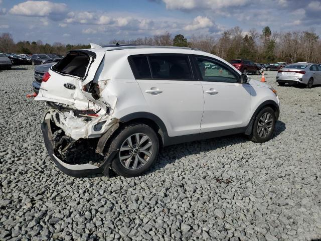 KNDPB3AC0E7547402 - 2014 KIA SPORTAGE BASE WHITE photo 3