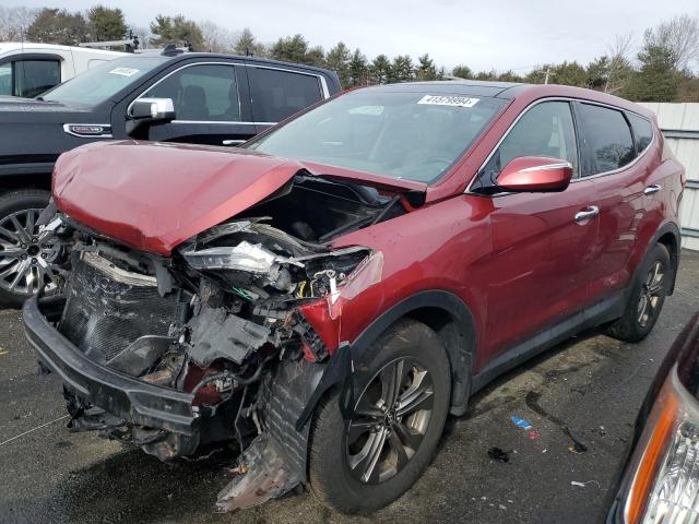 5XYZUDLB3DG103395 - 2013 HYUNDAI SANTA FE S RED photo 1