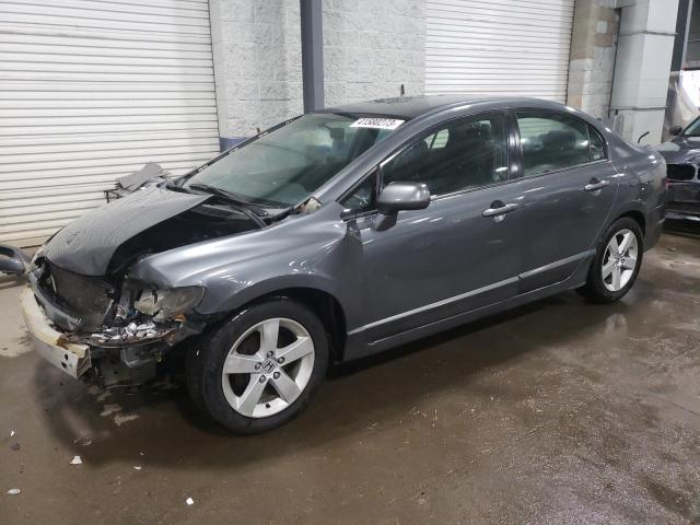 2HGFA16649H311174 - 2009 HONDA CIVIC LX-S رمادي صورة 1