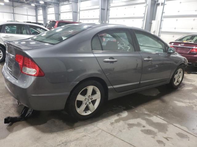 2HGFA16649H311174 - 2009 HONDA CIVIC LX-S رمادي صورة 3