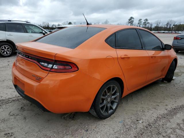 1C3CDFBB7ED823581 - 2014 DODGE DART SXT ORANGE photo 3