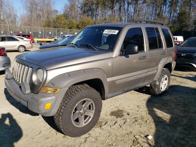 1J4GL38K55W685219 - 2005 JEEP LIBERTY RENEGADE 灰色 照片 1