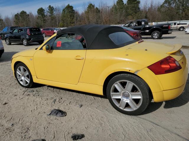 TRUTC28N341007305 - 2004 AUDI TT YELLOW photo 2