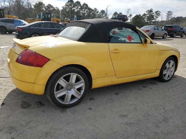 TRUTC28N341007305 - 2004 AUDI TT YELLOW photo 3