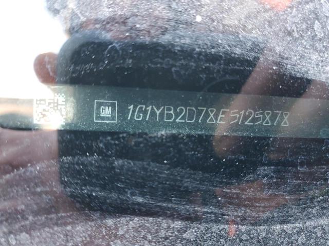 1G1YB2D78E5125878 - 2014 CHEVROLET CORVETTE STINGRAY 1LT GREEN photo 12