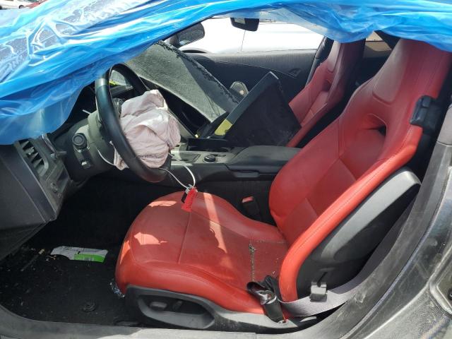 1G1YB2D78E5125878 - 2014 CHEVROLET CORVETTE STINGRAY 1LT GREEN photo 7