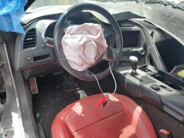 1G1YB2D78E5125878 - 2014 CHEVROLET CORVETTE STINGRAY 1LT GREEN photo 8