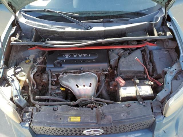 JTLKE50E081011884 - 2008 TOYOTA SCION XB Turkuaz fotoğraf 12