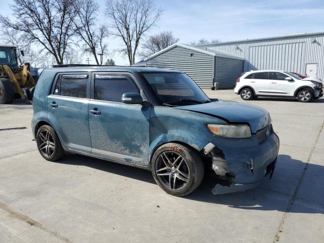 JTLKE50E081011884 - 2008 TOYOTA SCION XB Turkuaz fotoğraf 4