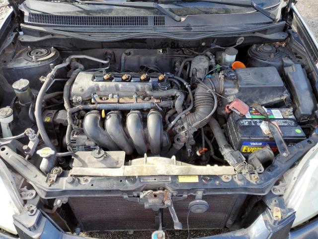 2T1KR32E53C109458 - 2003 TOYOTA COROLLA MA XR BLACK photo 11