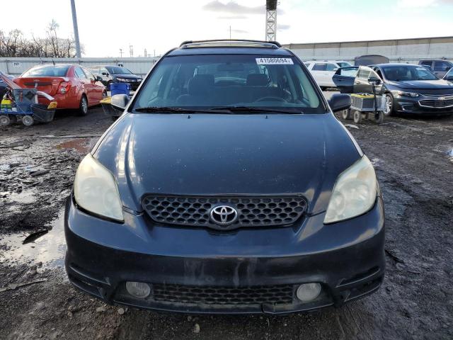 2T1KR32E53C109458 - 2003 TOYOTA COROLLA MA XR BLACK photo 5