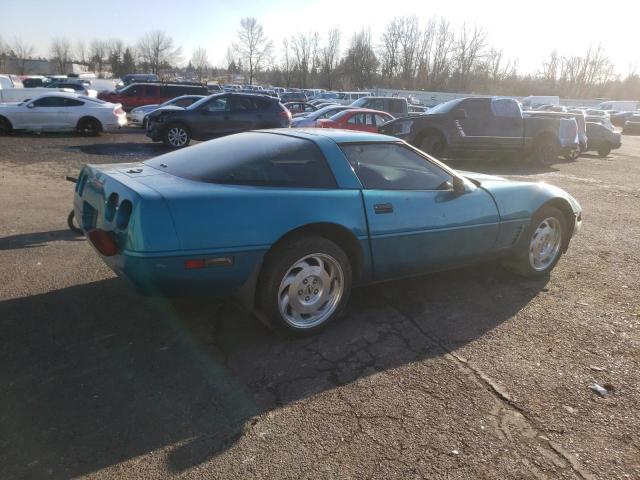 1G1YY22P7S5101360 - 1995 CHEVROLET CORVETTE TEAL photo 3