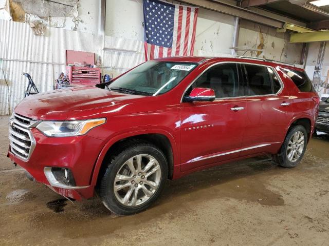 1GNEVKKW2JJ137934 - 2018 CHEVROLET TRAVERSE HIGH COUNTRY RED photo 1