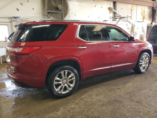1GNEVKKW2JJ137934 - 2018 CHEVROLET TRAVERSE HIGH COUNTRY RED photo 3