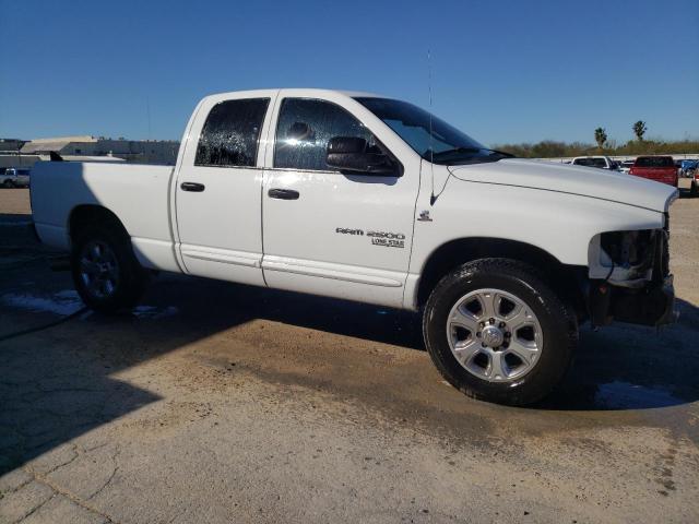 3D7KR28C75G851598 - 2005 DODGE RAM 2500 ST WHITE photo 4