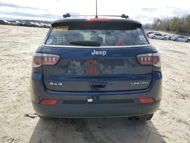 3C4NJDCB3KT669621 - 2019 JEEP COMPASS LIMITED BLUE photo 6