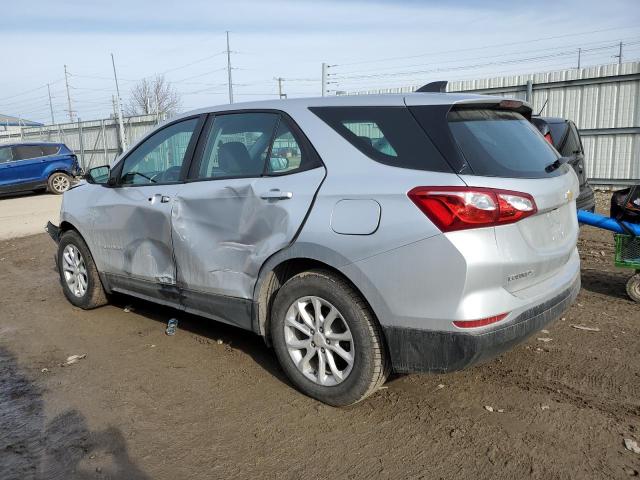 3GNAXHEV9LS555570 - 2020 CHEVROLET EQUINOX LS SILVER photo 2