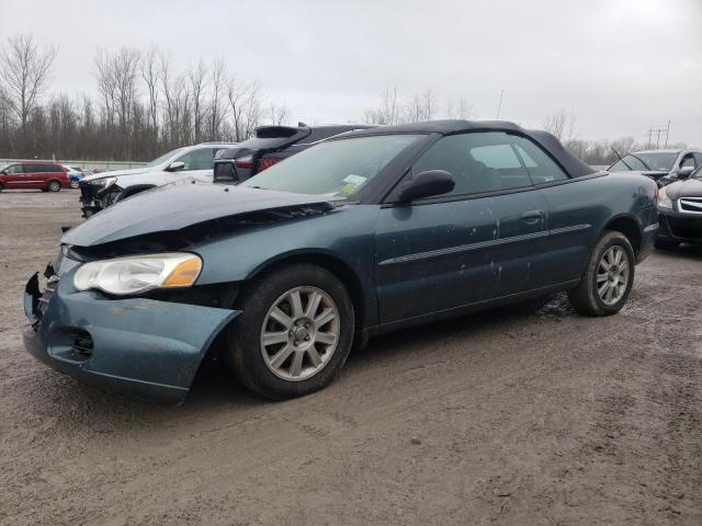 1C3EL75R76N239784 - 2006 CHRYSLER SEBRING GT TEAL photo 1