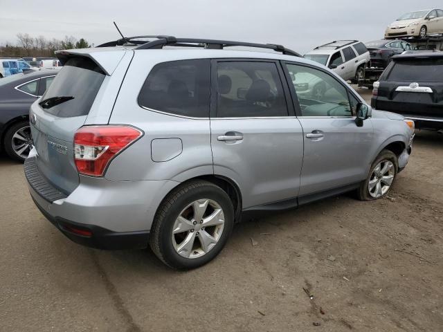 JF2SJAJC5EH441394 - 2014 SUBARU FORESTER 2.5I LIMITED SILVER photo 3