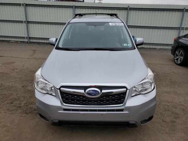 JF2SJAJC5EH441394 - 2014 SUBARU FORESTER 2.5I LIMITED SILVER photo 5