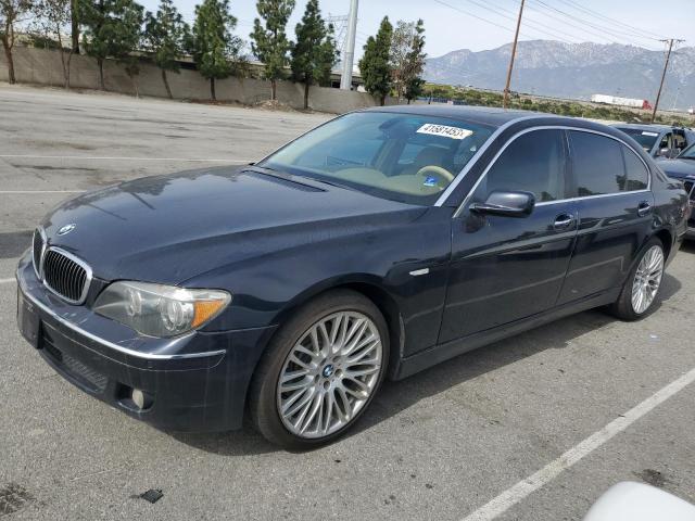 WBAHN83557DT71102 - 2007 BMW 750 BLUE photo 1