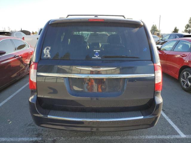 2C4RC1CGXDR558446 - 2013 CHRYSLER TOWN & COU TOURING L BLUE photo 6