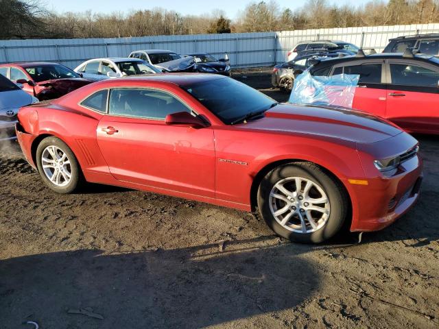 2G1FB1E38F9155206 - 2015 CHEVROLET CAMARO LS RED photo 4