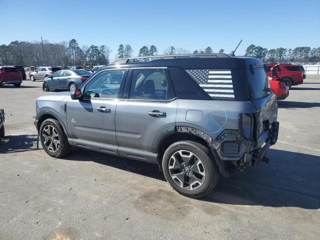 3FMCR9C67MRA06287 - 2021 FORD BRONCO SPO OUTER BANKS GRAY photo 2