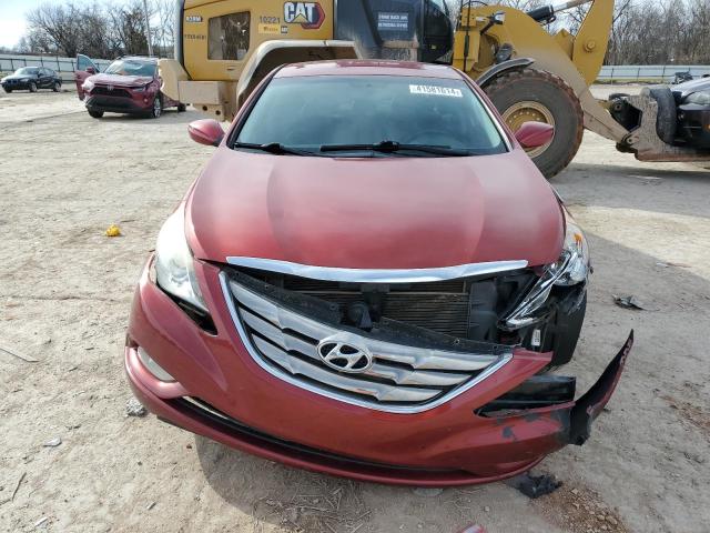 5NPEC4AC2DH617633 - 2013 HYUNDAI SONATA SE RED photo 5