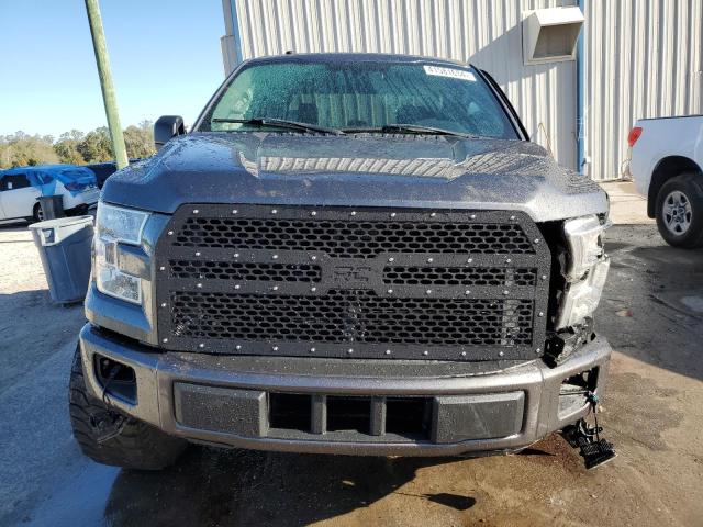 1FTEW1CPXHFC43150 - 2017 FORD F150 SUPERCREW GRAY photo 5
