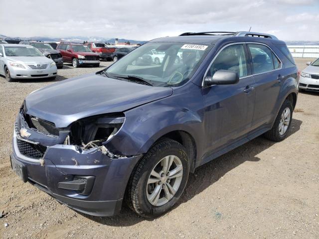 2GNFLCEK6D6265281 - 2013 CHEVROLET EQUINOX LS BLUE photo 2