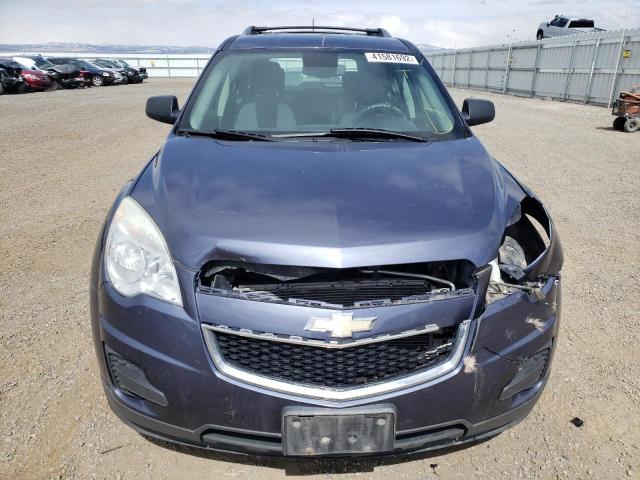 2GNFLCEK6D6265281 - 2013 CHEVROLET EQUINOX LS BLUE photo 9