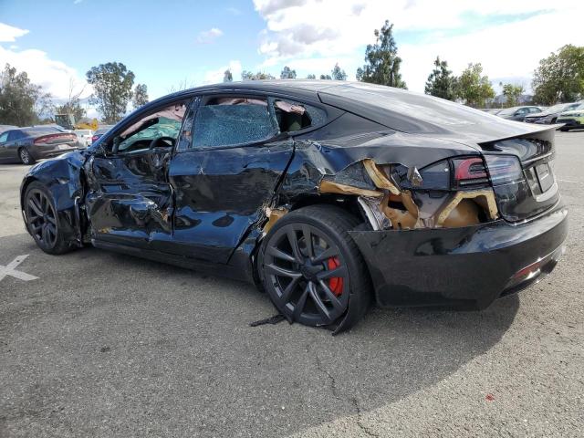 5YJSA1E6XRF539295 - 2024 TESLA MODEL S BLACK photo 2