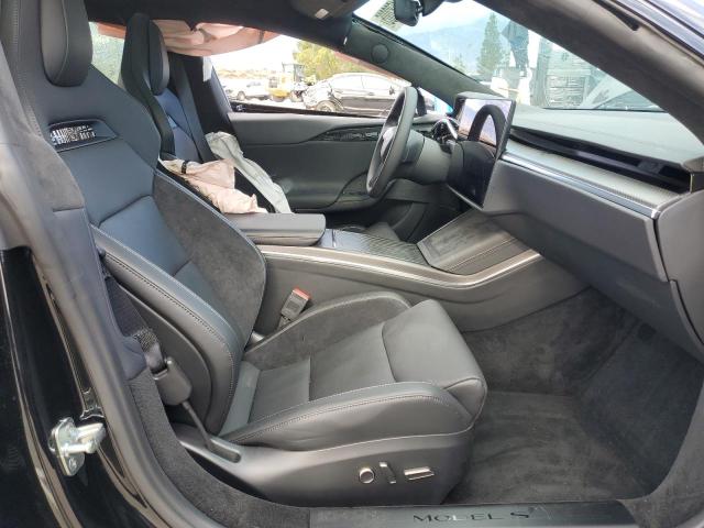 5YJSA1E6XRF539295 - 2024 TESLA MODEL S BLACK photo 7
